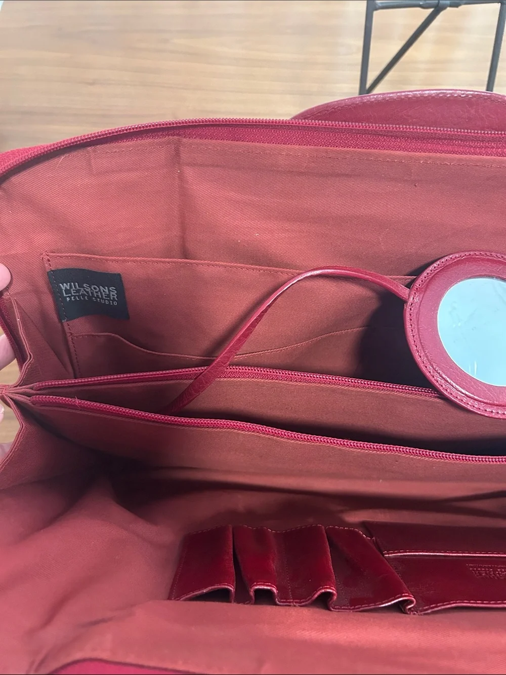 Wilsons Leather sleek leather